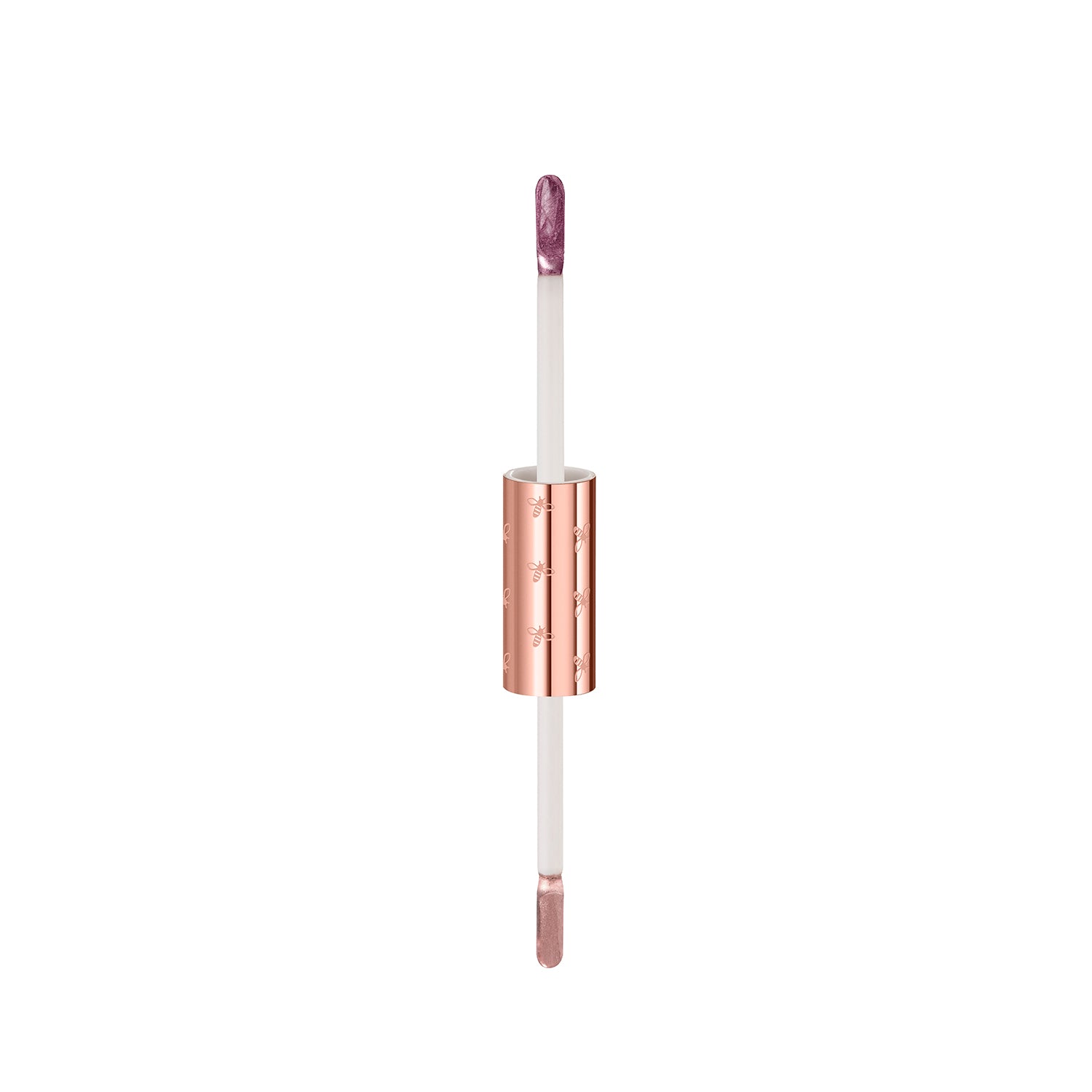 Naj Oleari Beauty - Makeup - Shiny Duo Liquid Eyeshadow 01-Borgogna-&-Tortora 01-Borgogna-&-Tortora
