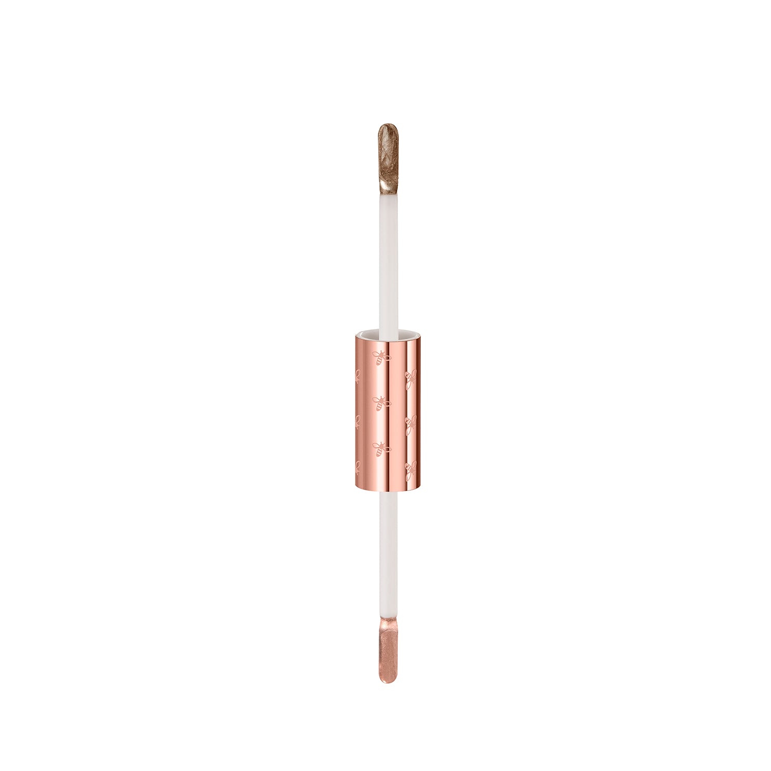 Naj Oleari Beauty - Makeup - Shiny Duo Liquid Eyeshadow 03-Marrone-&-Bronzo 03-Marrone-&-Bronzo
