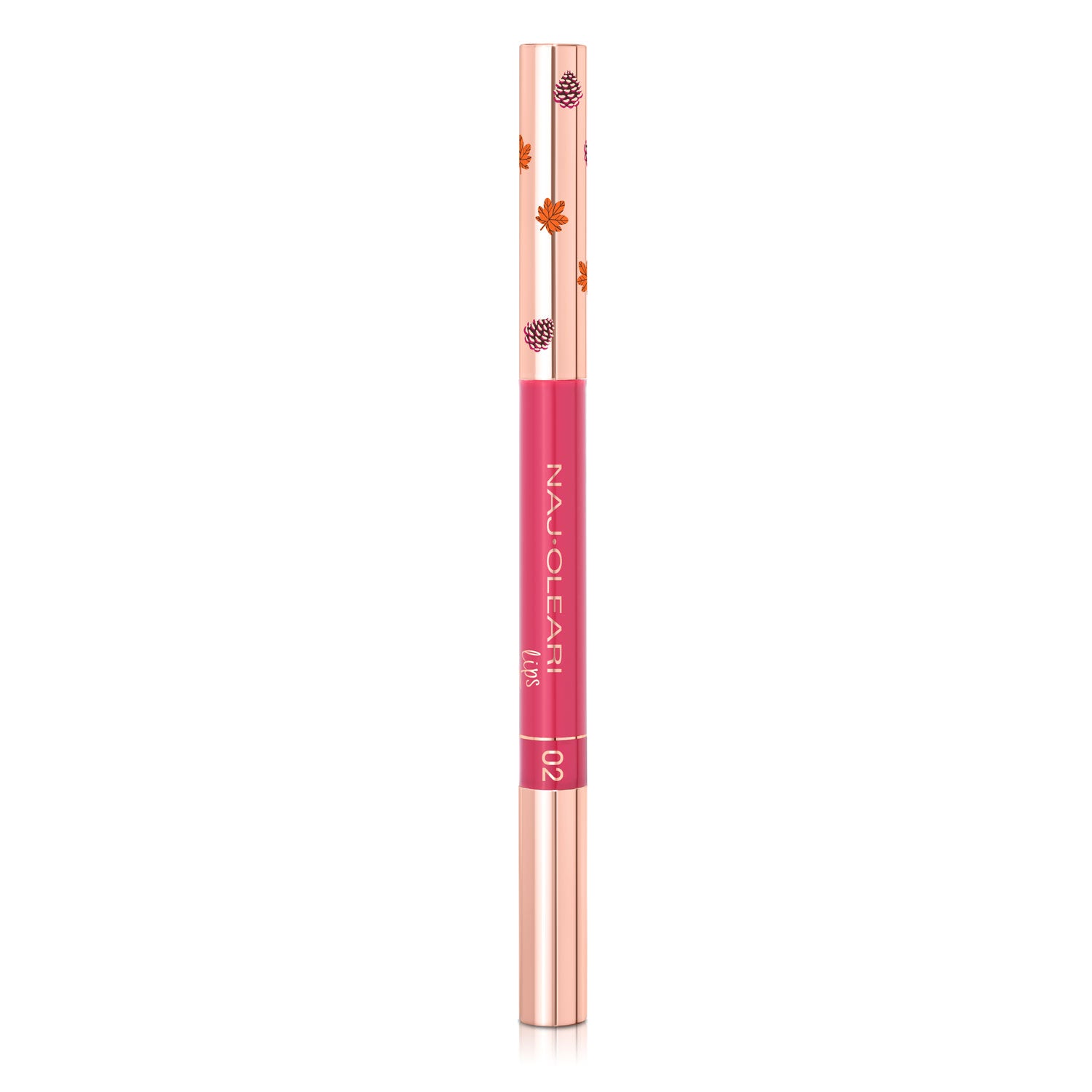 Naj Oleari Beauty - Makeup - Lasting Kiss 16h Lip Liner 02-Deep-Pink 02-Deep-Pink