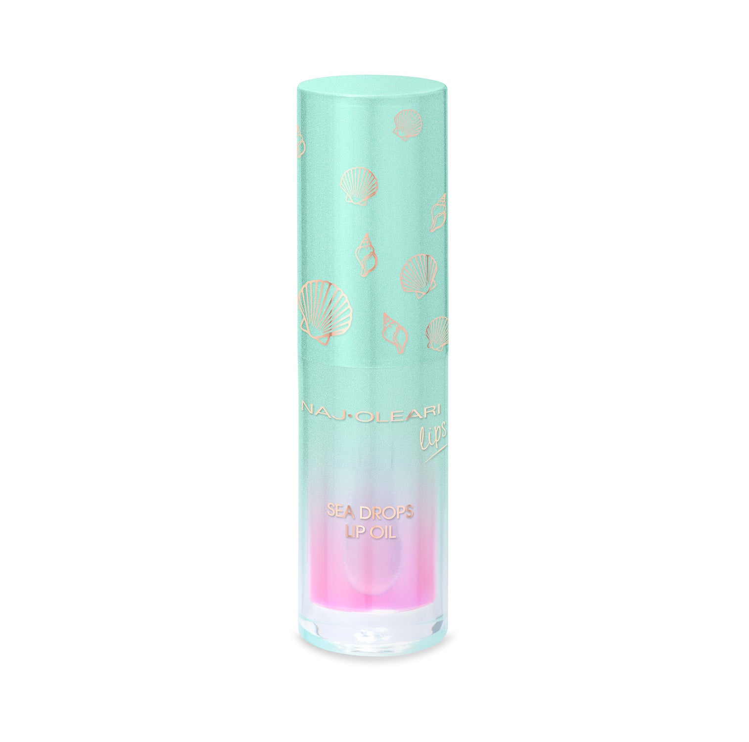 Naj Oleari Beauty - Makeup - Sea Drops Lip Oil 02-Pink-Seashell 02-Pink-Seashell