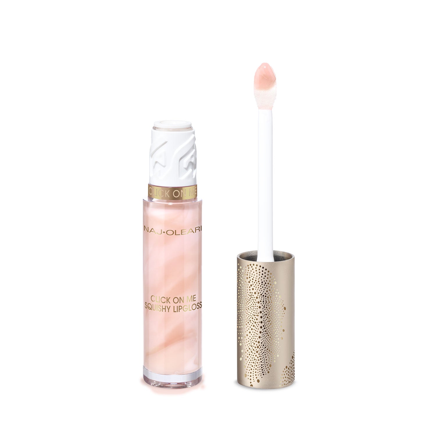 Naj Oleari Beauty - Makeup - Click On Me Squishy Lip Gloss 01-Caramel-Bliss 01-Caramel-Bliss