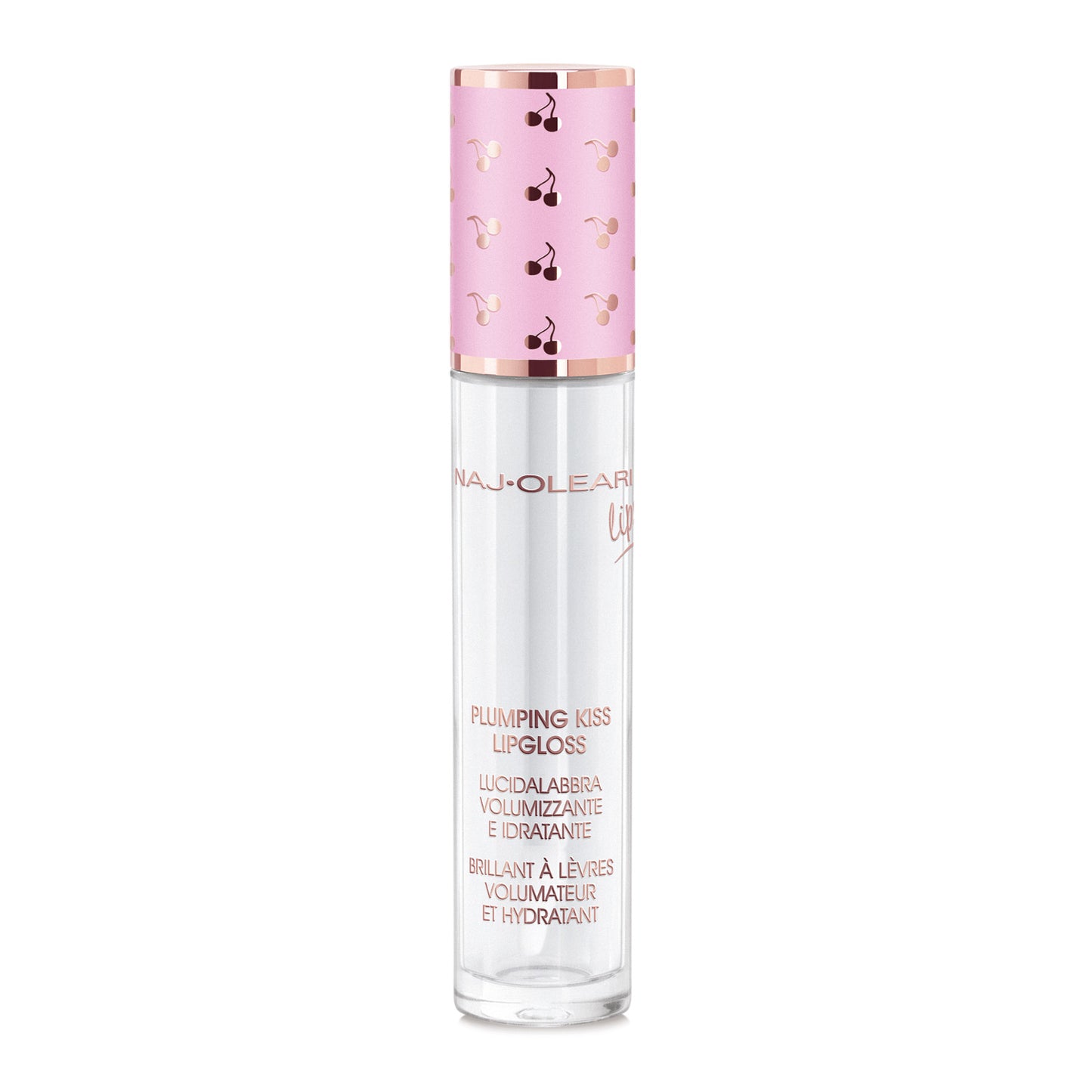 Naj Oleari Beauty - Makeup - Plumping Kiss Lipgloss 01-Crystal 01-Cristallo