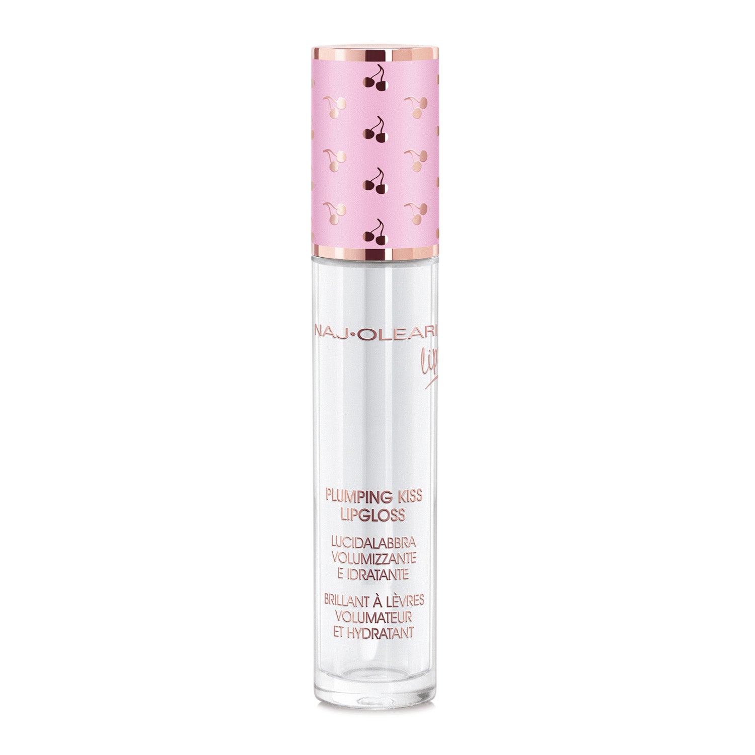 Naj Oleari Beauty - Makeup - Plumping Kiss Lipgloss 01-Crystal 01-Cristallo